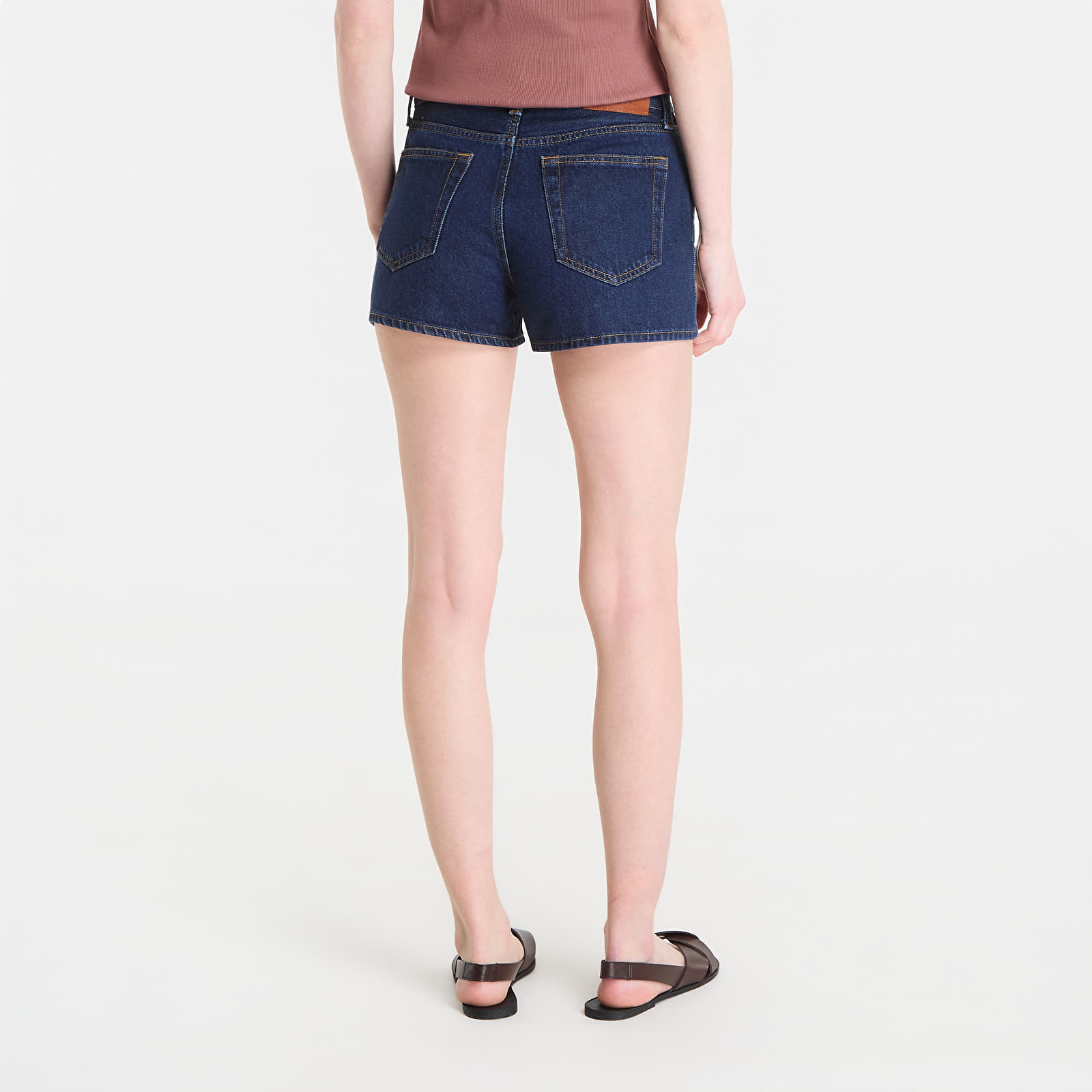 Dámské kraťasy Calvin Klein Jeans Archive Mini Short True Indigo