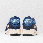 Nike air max 90 premium trainer game royal / light cream top