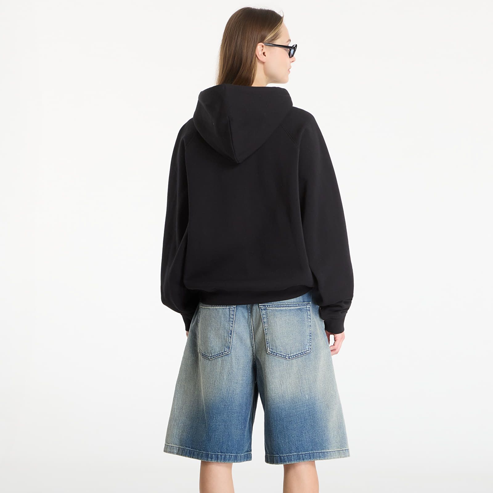 Mikinas ar kapuci un sporta krekli DIME Blocks Zip Hoodie UNISEX Black