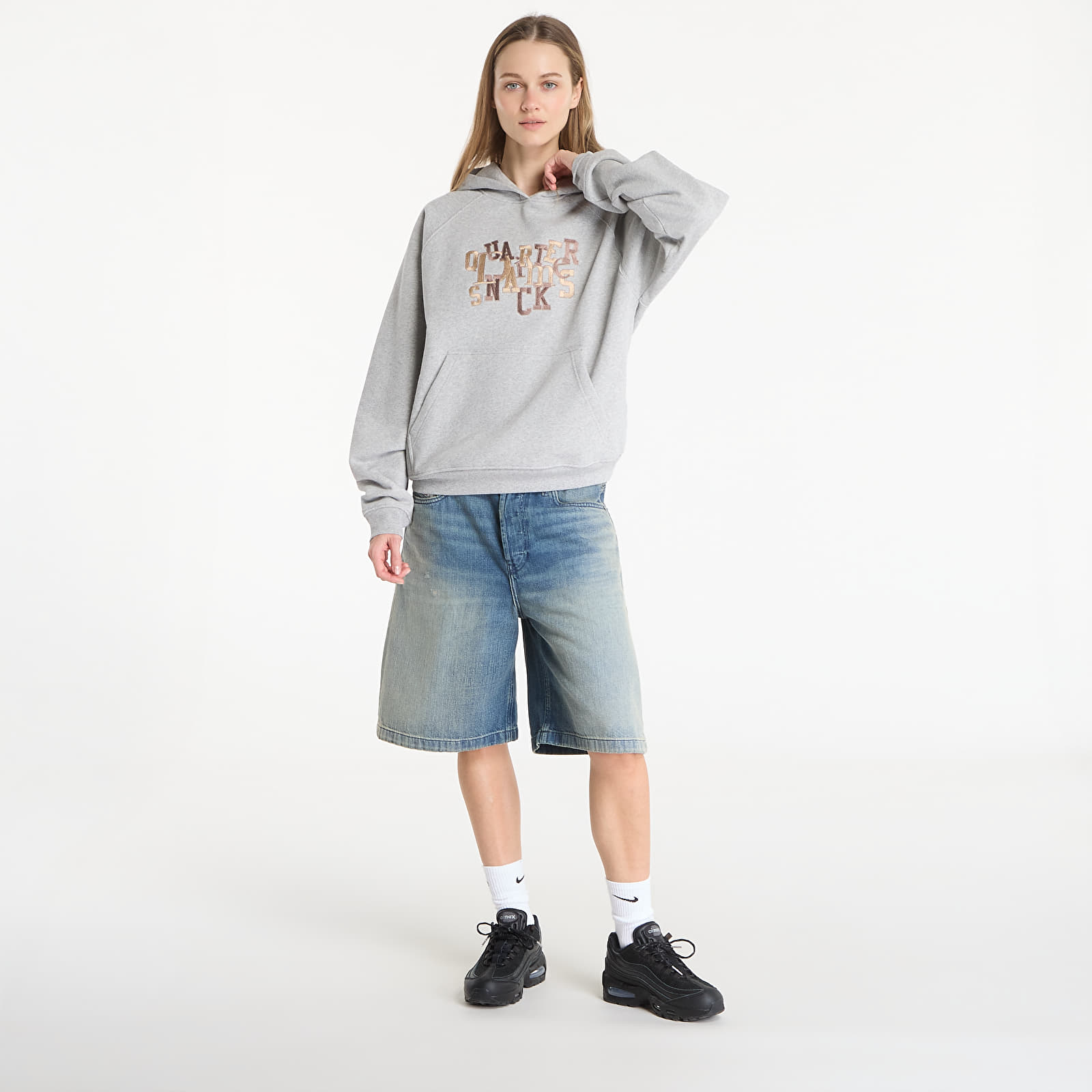 Men's hoodies DIME Jumble Hoodie UNISEX Heather Gray