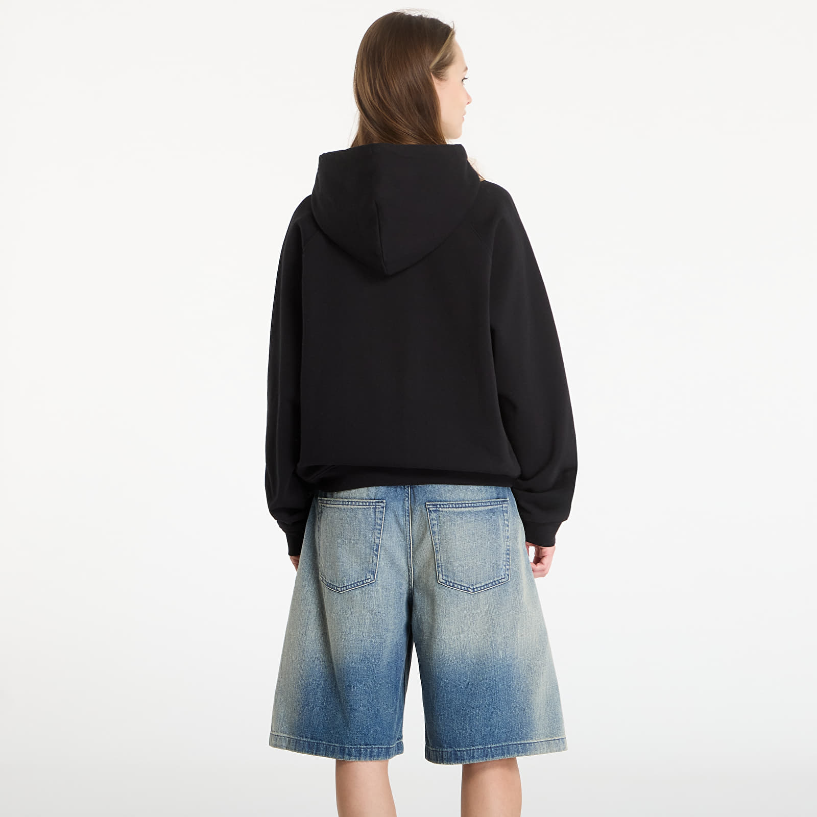 Vīriešu kapuces DIME Classic Small Logo Zip Hoodie UNISEX Black