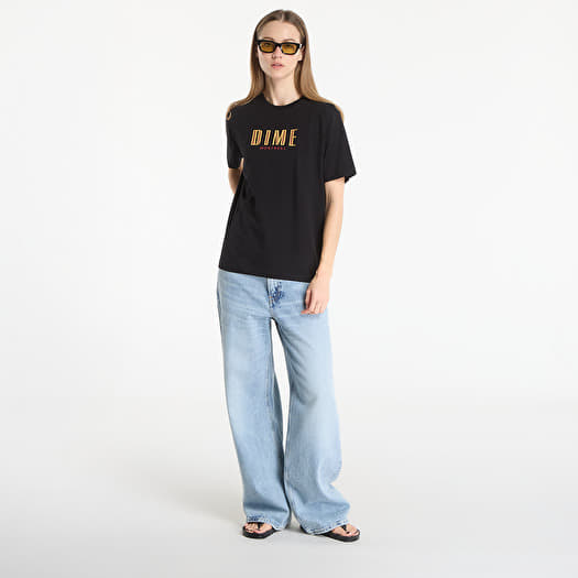 T-shirts DIME Blocks T-Shirt UNISEX Black (DIMESP2665BLK) | Footshop