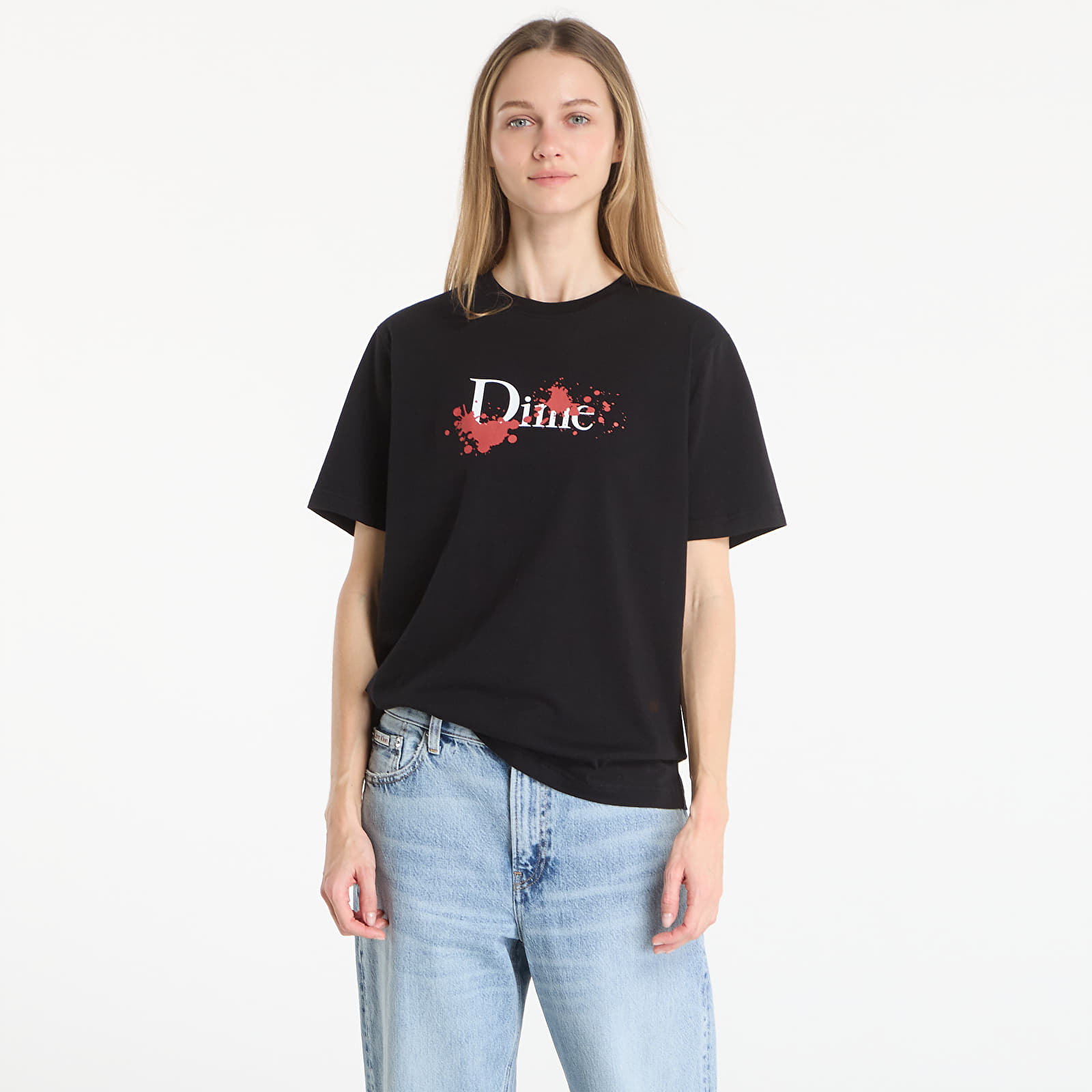 Marškinėliai DIME Classic Bloody T-Shirt UNISEX Black