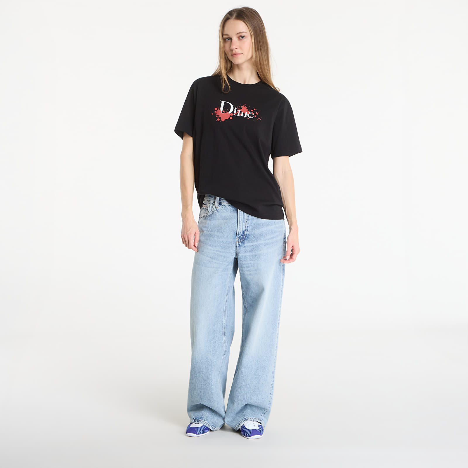 Marškinėliai DIME Classic Bloody T-Shirt UNISEX Black