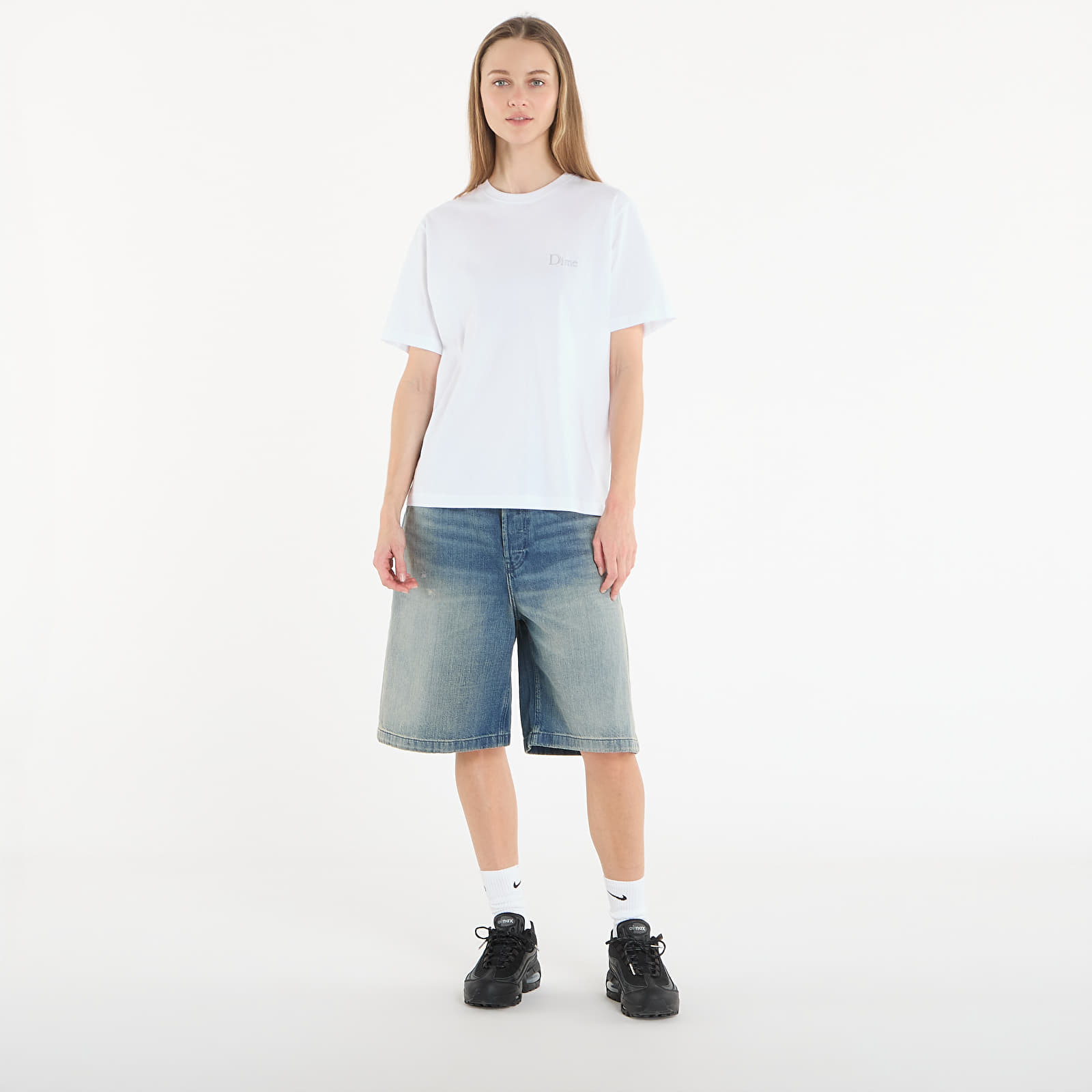 T-shirts DIME Classic Small Logo T-Shirt UNISEX White