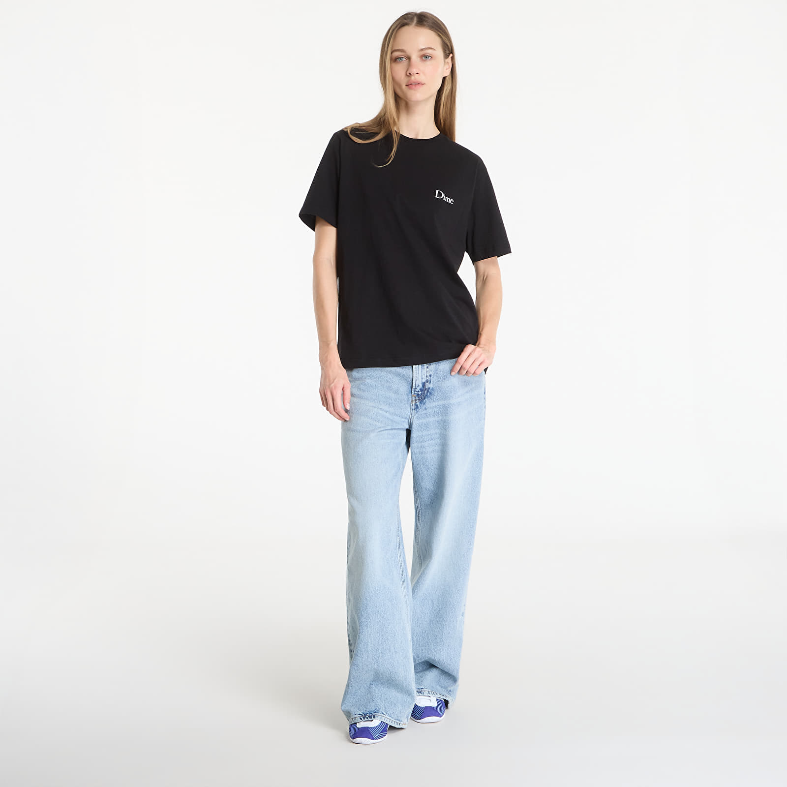 T-shirts DIME Classic Small Logo T-Shirt UNISEX Black
