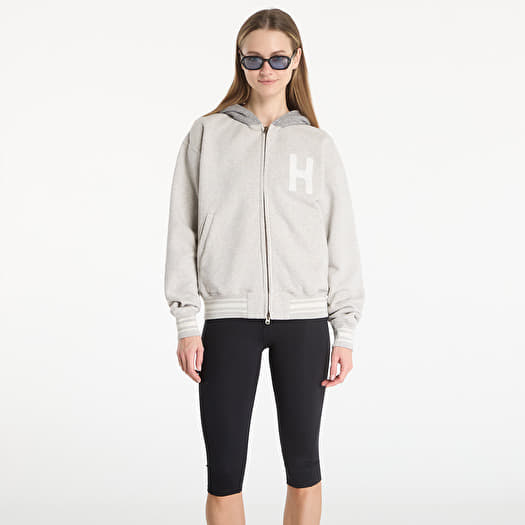 Толстовка HUMAN MADE Zip-Up Hoodie Gray