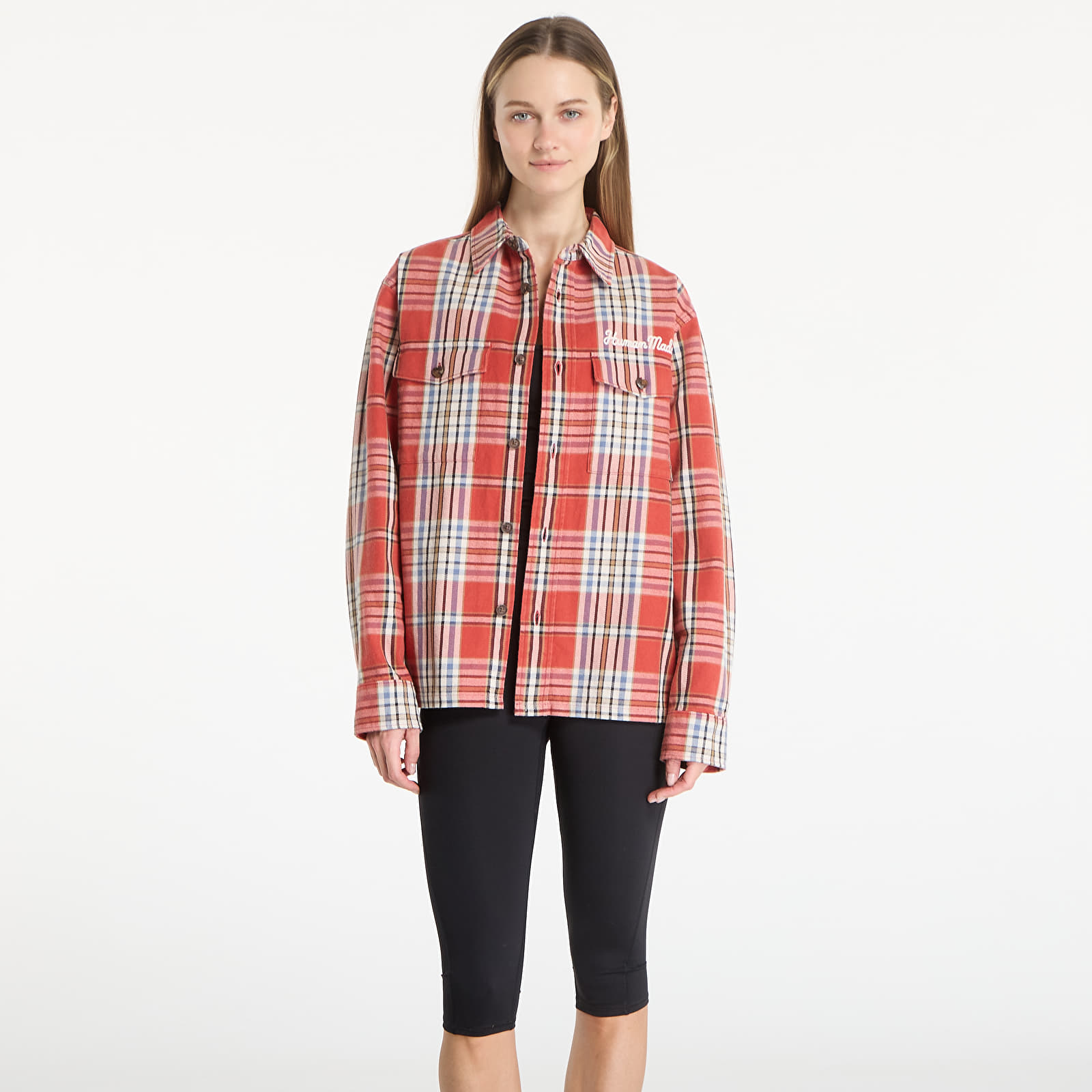 Vīriešu krekli HUMAN MADE Check Shirt UNISEX Red