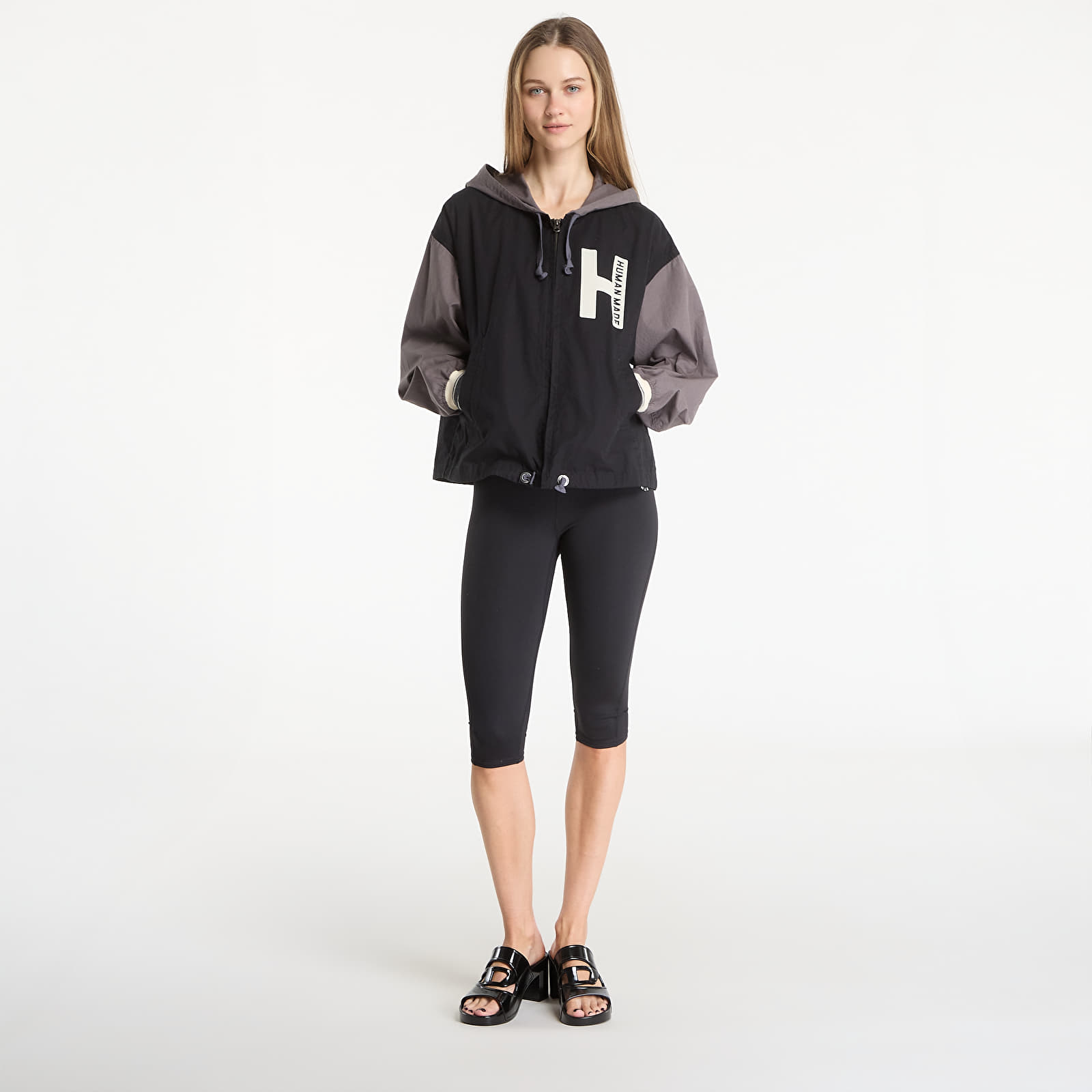 Vyriškos striukės HUMAN MADE Hooded Jacket UNISEX Black