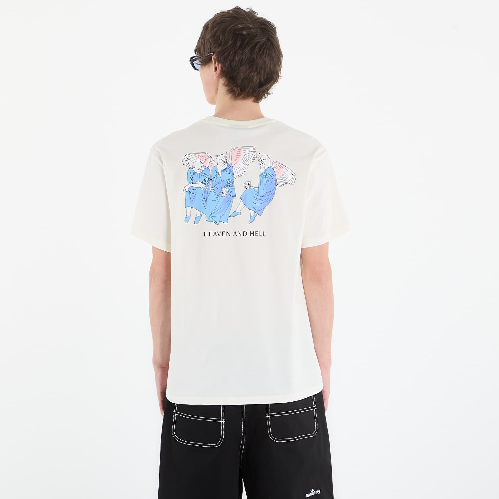 Tričká RIPNDIP Heaven And Hell Tee Bone