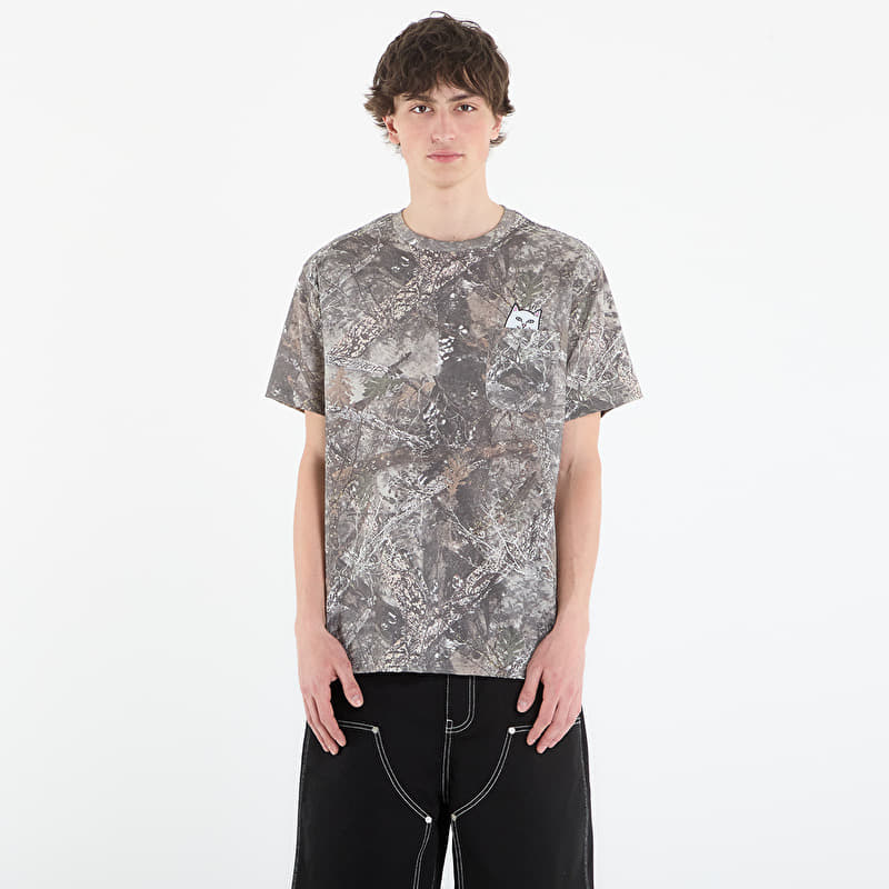 Tričko RIPNDIP Lord Nermal Pocket Tee Nerm Tree Camo
