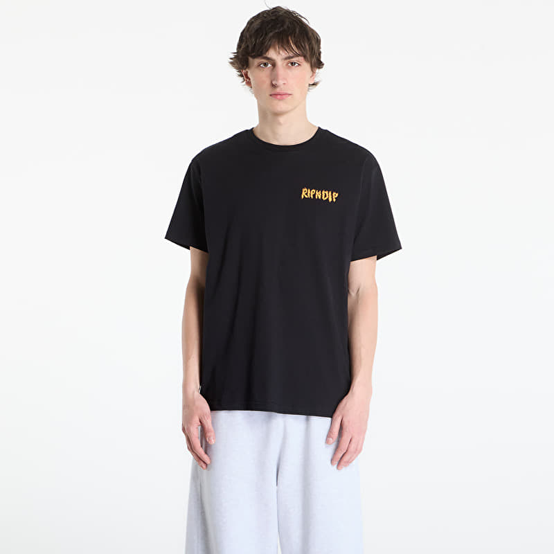 Tričko RIPNDIP Burn Tee Black Wash