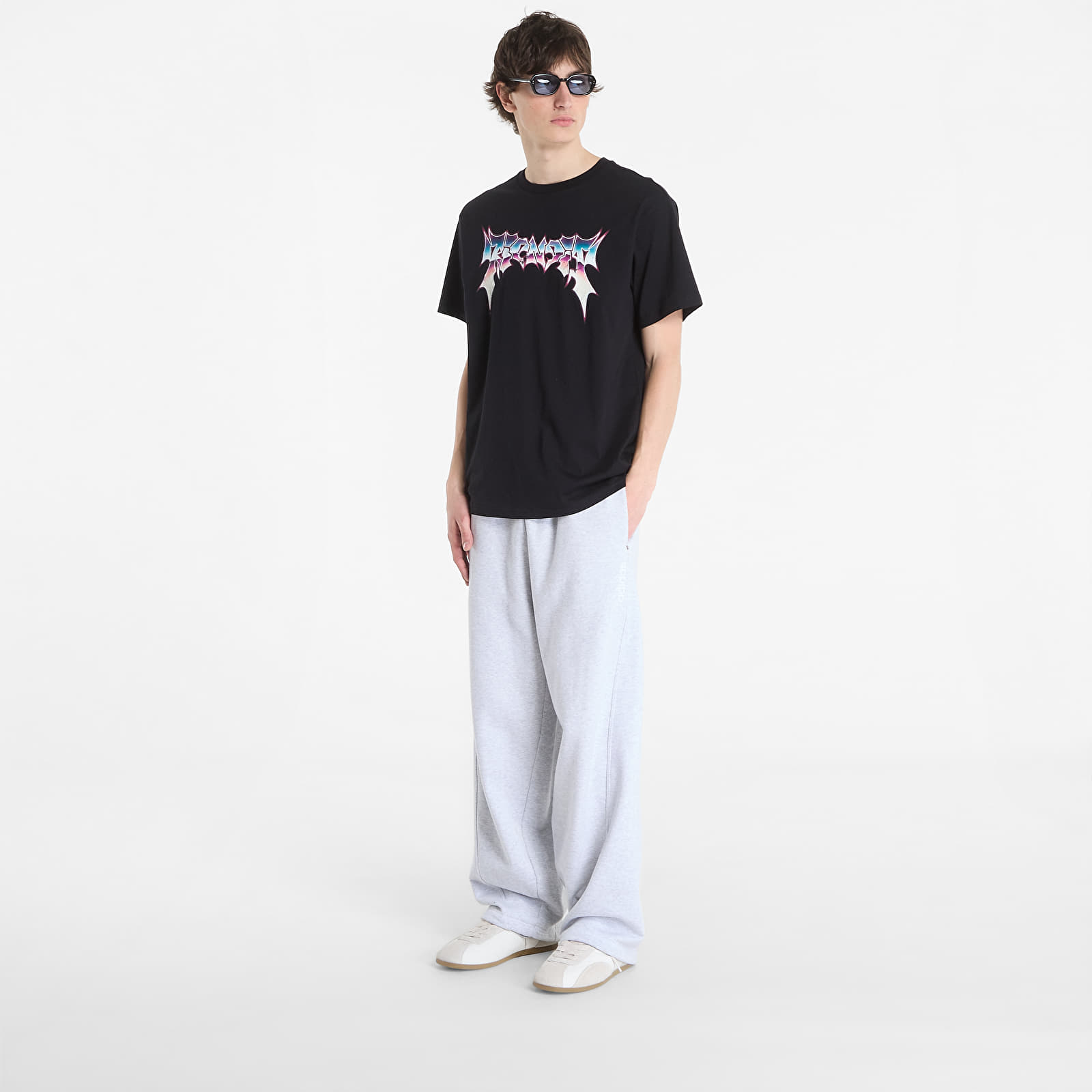 Majice T-shirt RIPNDIP Noid Tee Black Wash