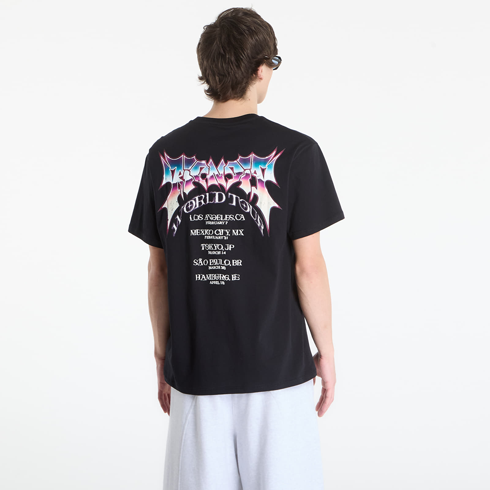 Majice T-shirt RIPNDIP Noid Tee Black Wash