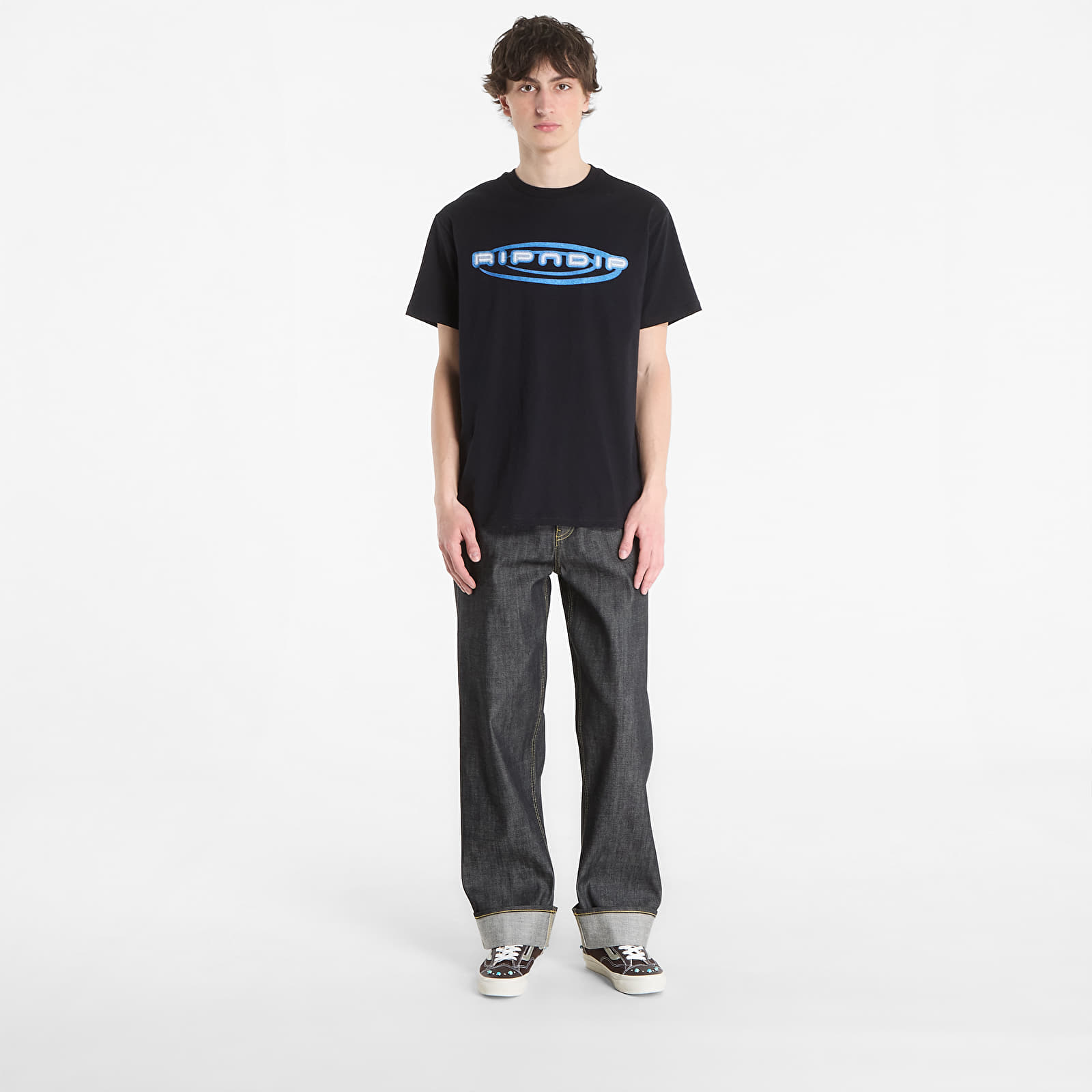 T-shirts RIPNDIP Otis Tee Black Wash