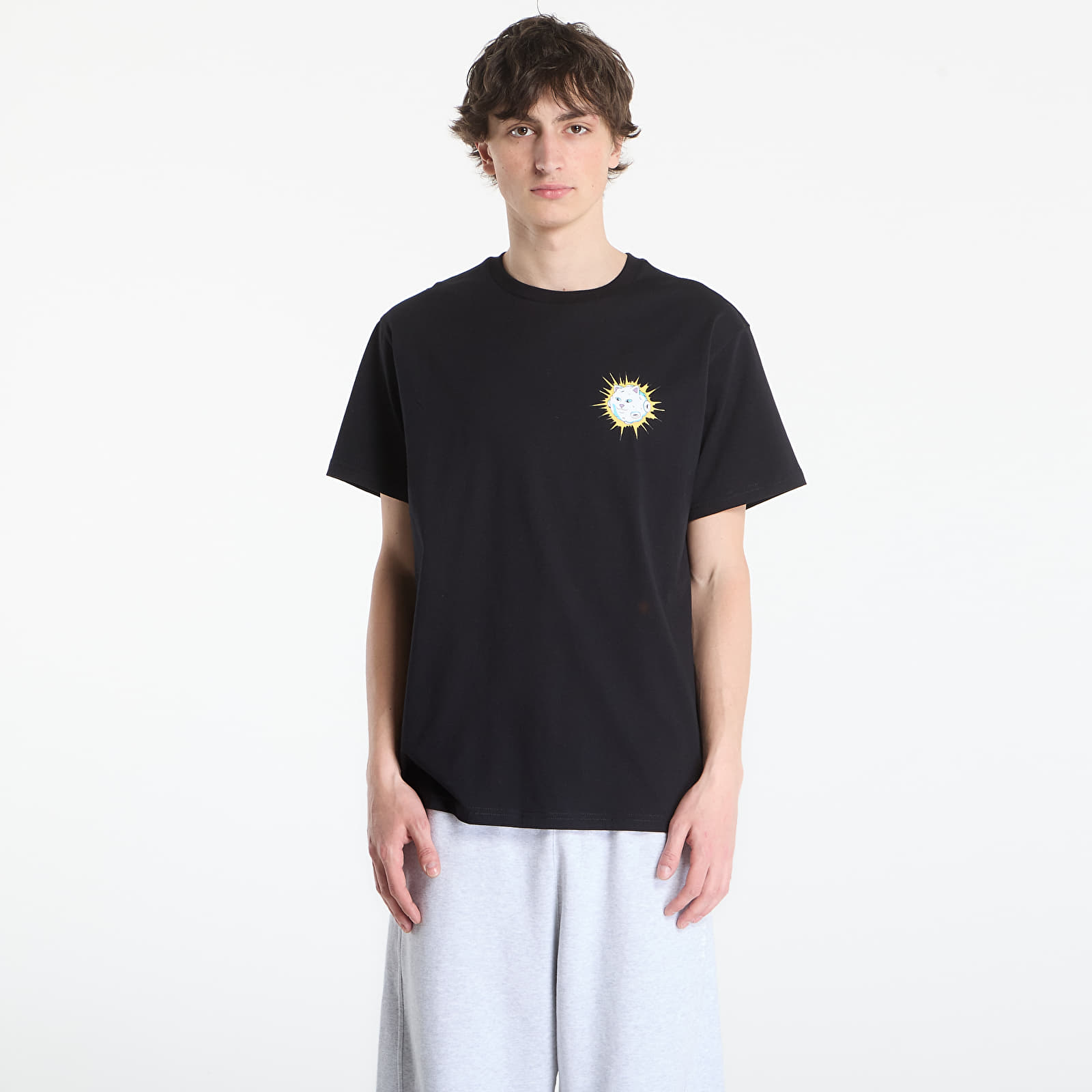 T-krekli RIPNDIP Find Ur Way Home Tee Black Wash