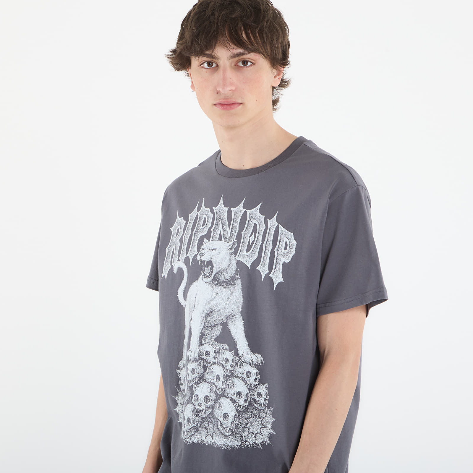 Trička RIPNDIP Wasteland Tee Charcoal