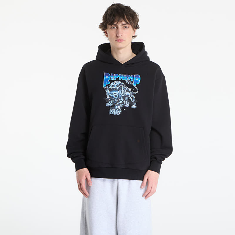 Felpa RIPNDIP Cyborg Hoodie Black Wash