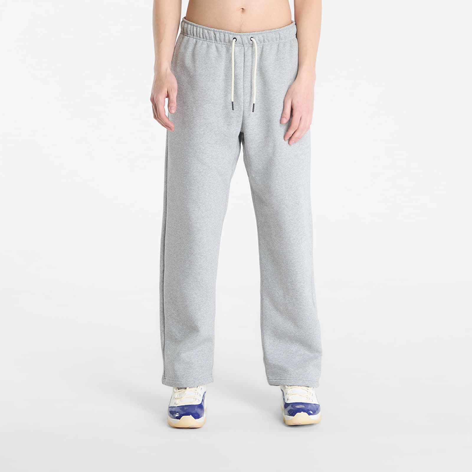 Потници Nike Standard Issue Men's Therma-FIT Brushed Open-Hem Basketball Pants Dk Grey Heather/ Black XL