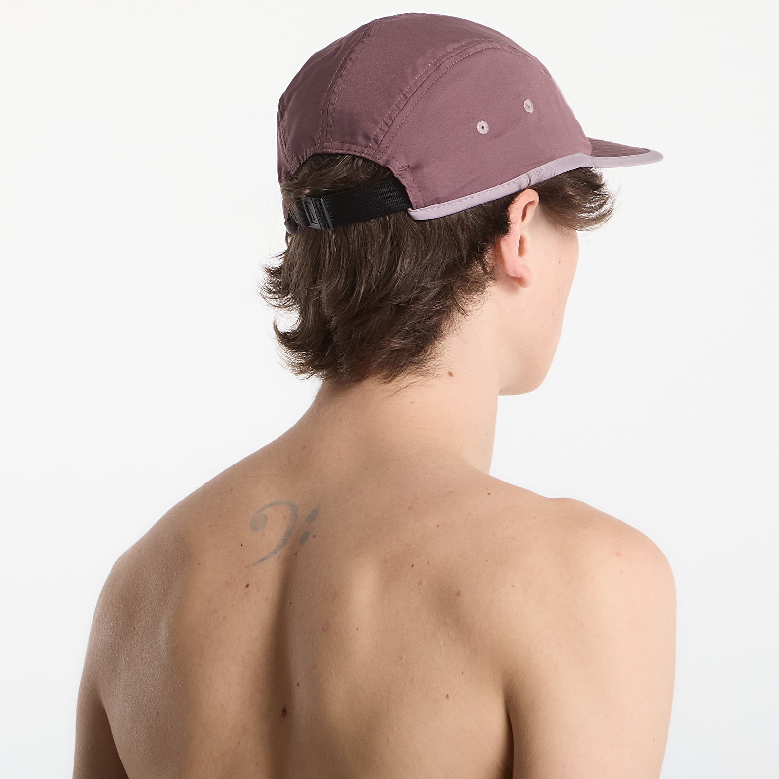 Mützen für Männer Nike Fly Dri-FIT Unstructured Swoosh Cap Tattoo/ Lt Violet Ore/ Sea Glass