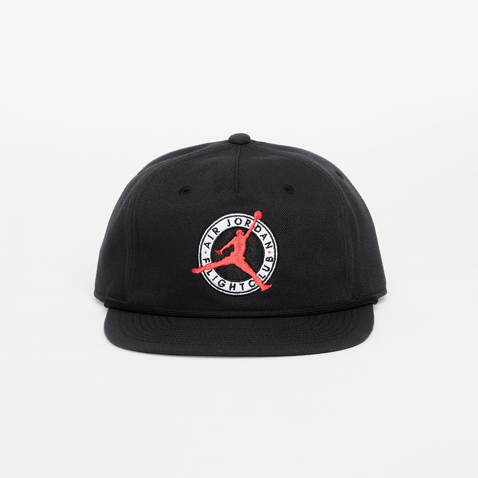 Шапка Jordan Flight Club Pro Unstructured Flat Bill Hat Black/ Black L/XL