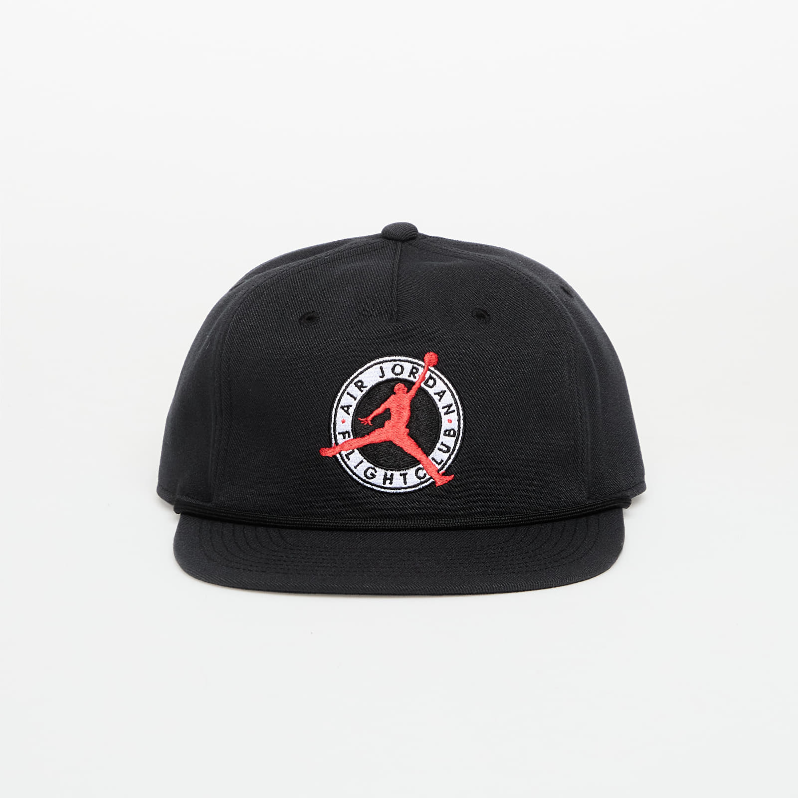 Mützen für Männer Jordan Flight Club Pro Unstructured Flat Bill Hat Black/ Black
