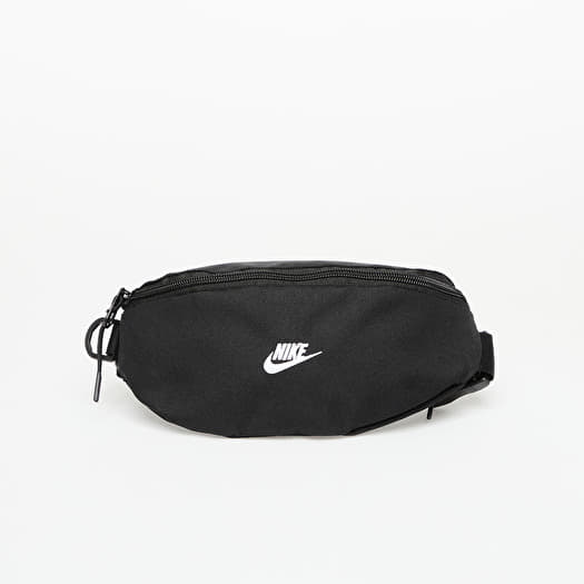 Bolsa de cintura Nike Heritage 2.0 Waist Pack Small, 1L Black/ Black/ White