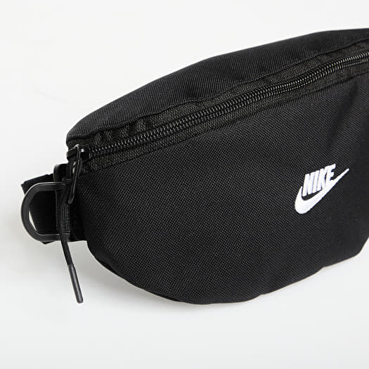 Nike Heritage 2.0 Waist Pack Small, 1L Black/ Black/ White | Footshop