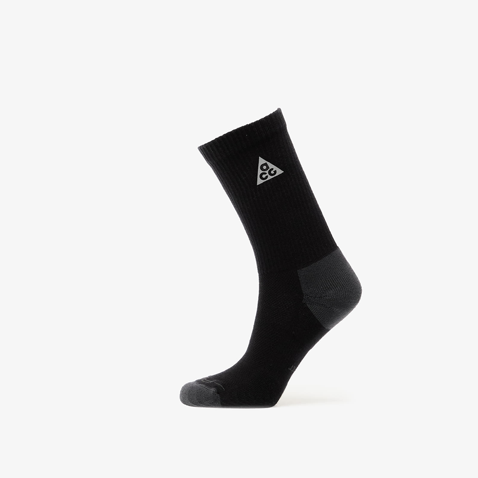Чорапи Nike ACG Everyday Elevated Crew Socks 1-Pack Black/ Dk Smoke Grey/ Reflective Silv M