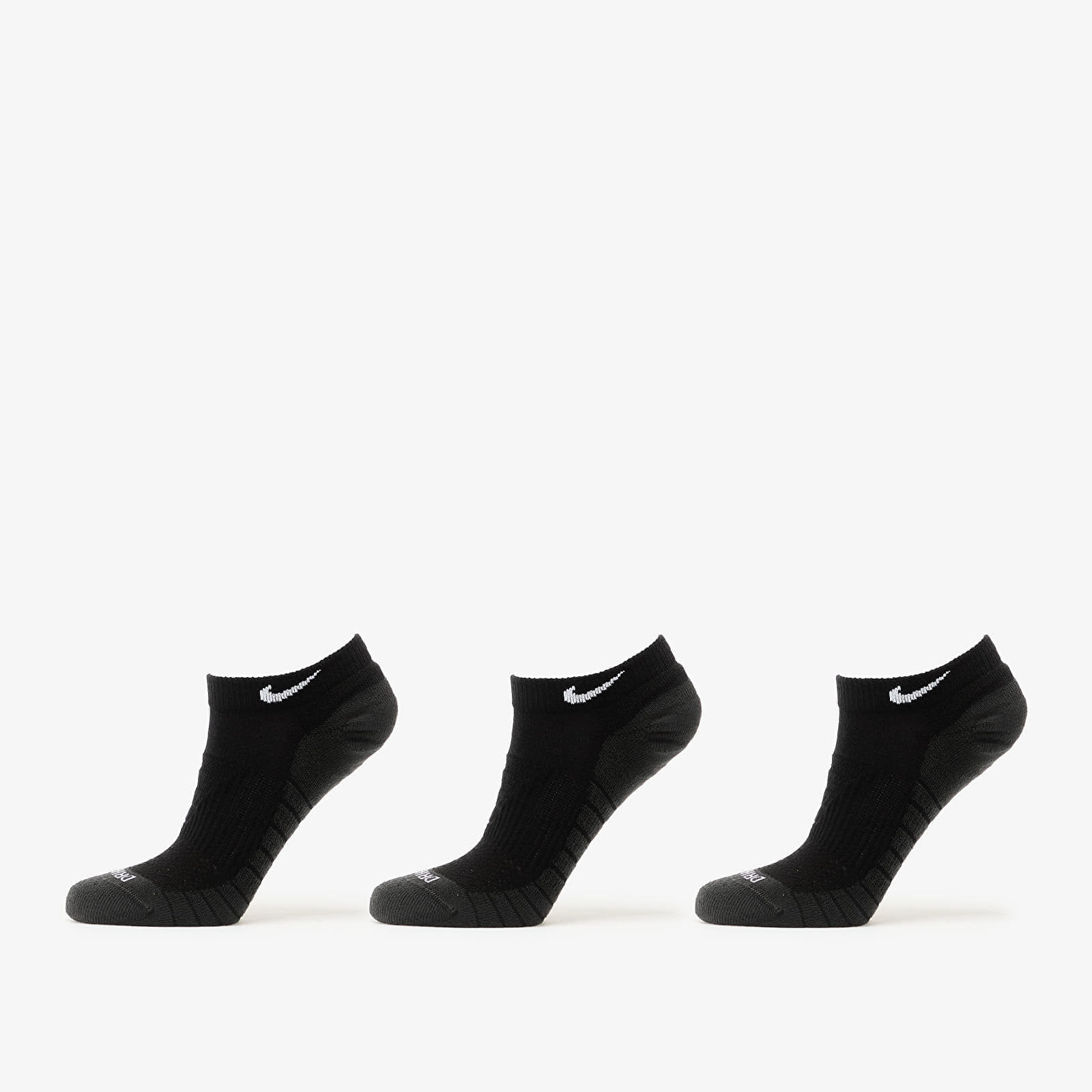 Чорапи Nike Everyday Max Cushioned Training No-Show Socks 3-Pack Black/ Anthracite/ White S