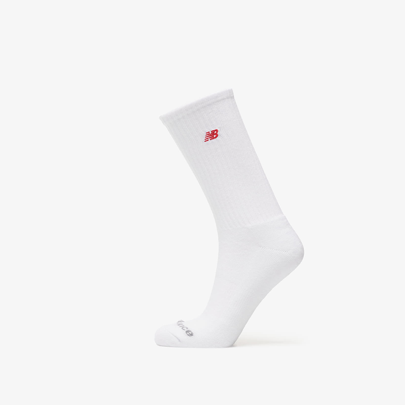 Socken - Männer New Balance Red Patch Logo Crew Socks 3-Pack Black/ White/ Grey