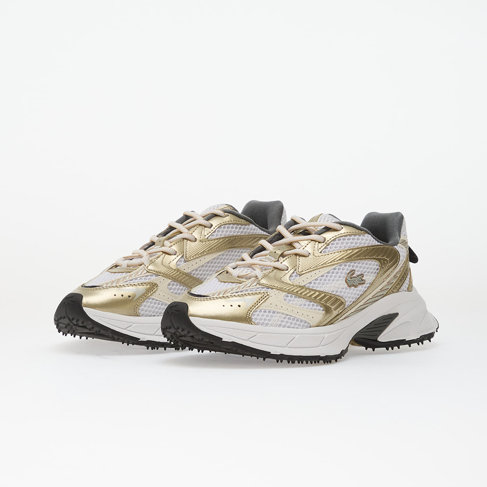 Damen Sneaker und Schuhe LACOSTE L003 Neo Shot White/ Gold