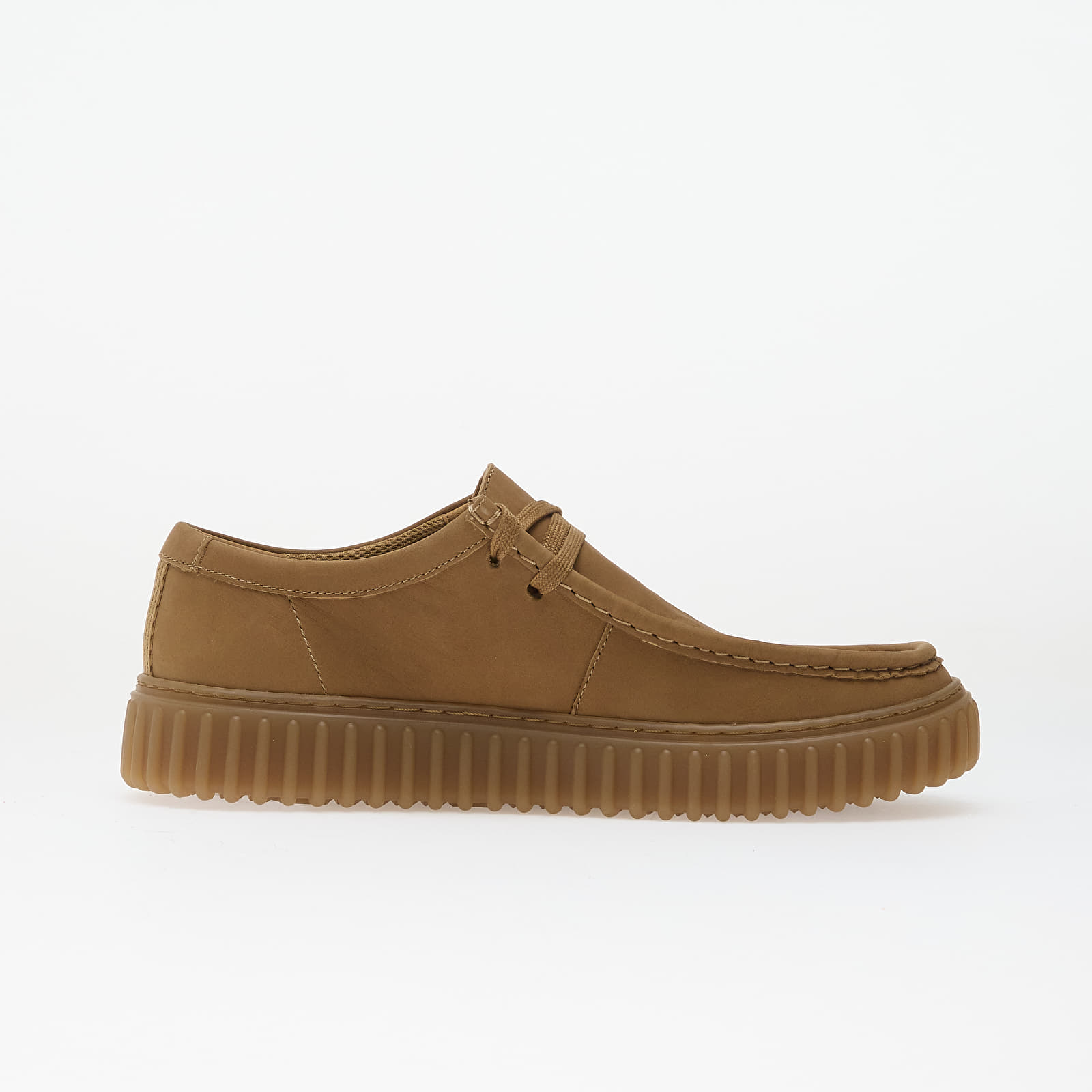 Pánské tenisky a boty Clarks Torhill Lo Dark Sand Leather