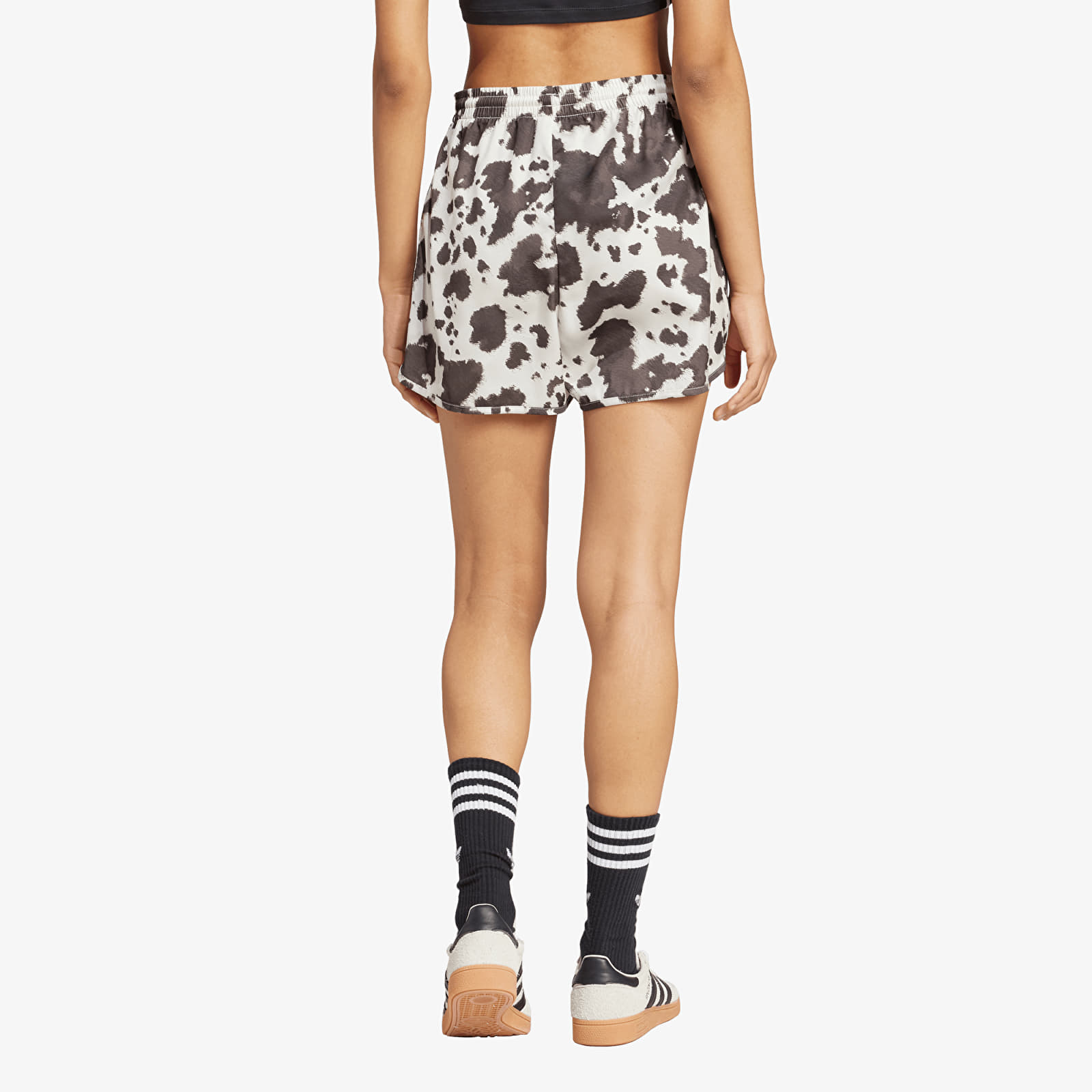 Shorts - Frauen adidas Satin Shorts Multicolor/ Off White