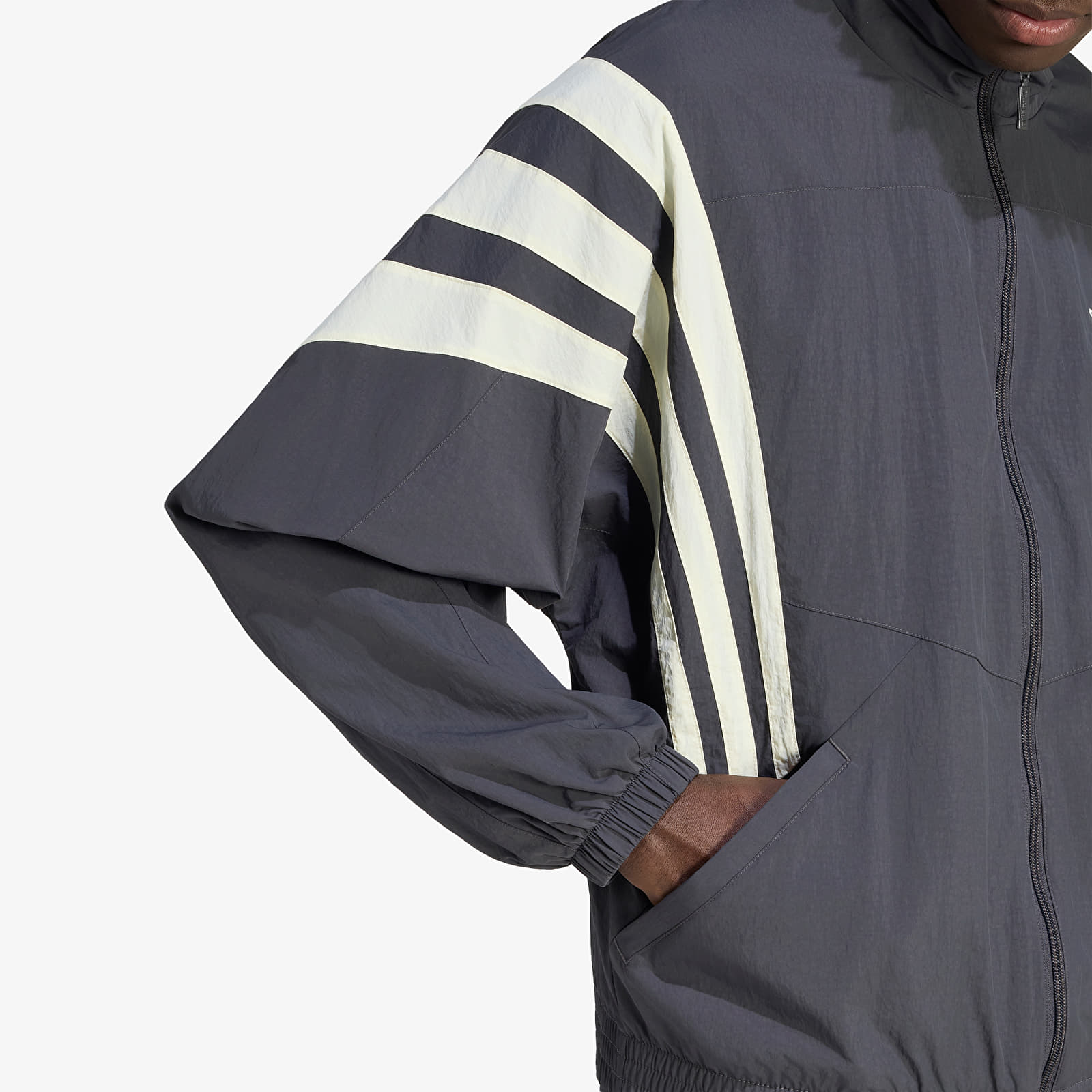 Pánské bundy adidas Santiago Track Jacket Utility Black