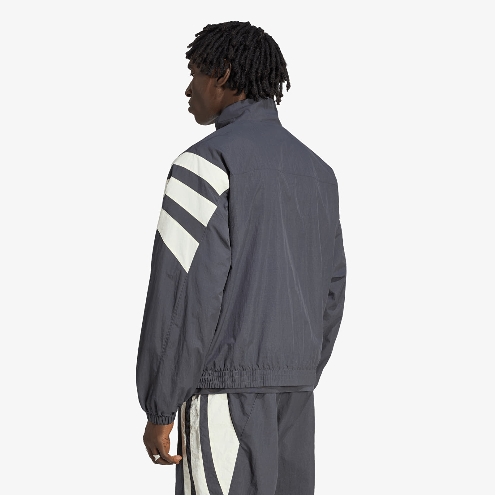 Pánské bundy adidas Santiago Track Jacket Utility Black
