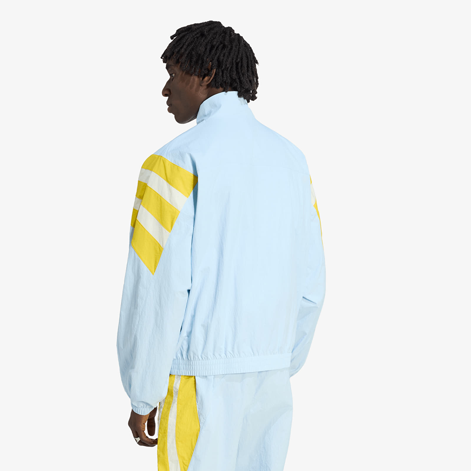 Pánské bundy adidas Santiago Track Jacket Ice Blue