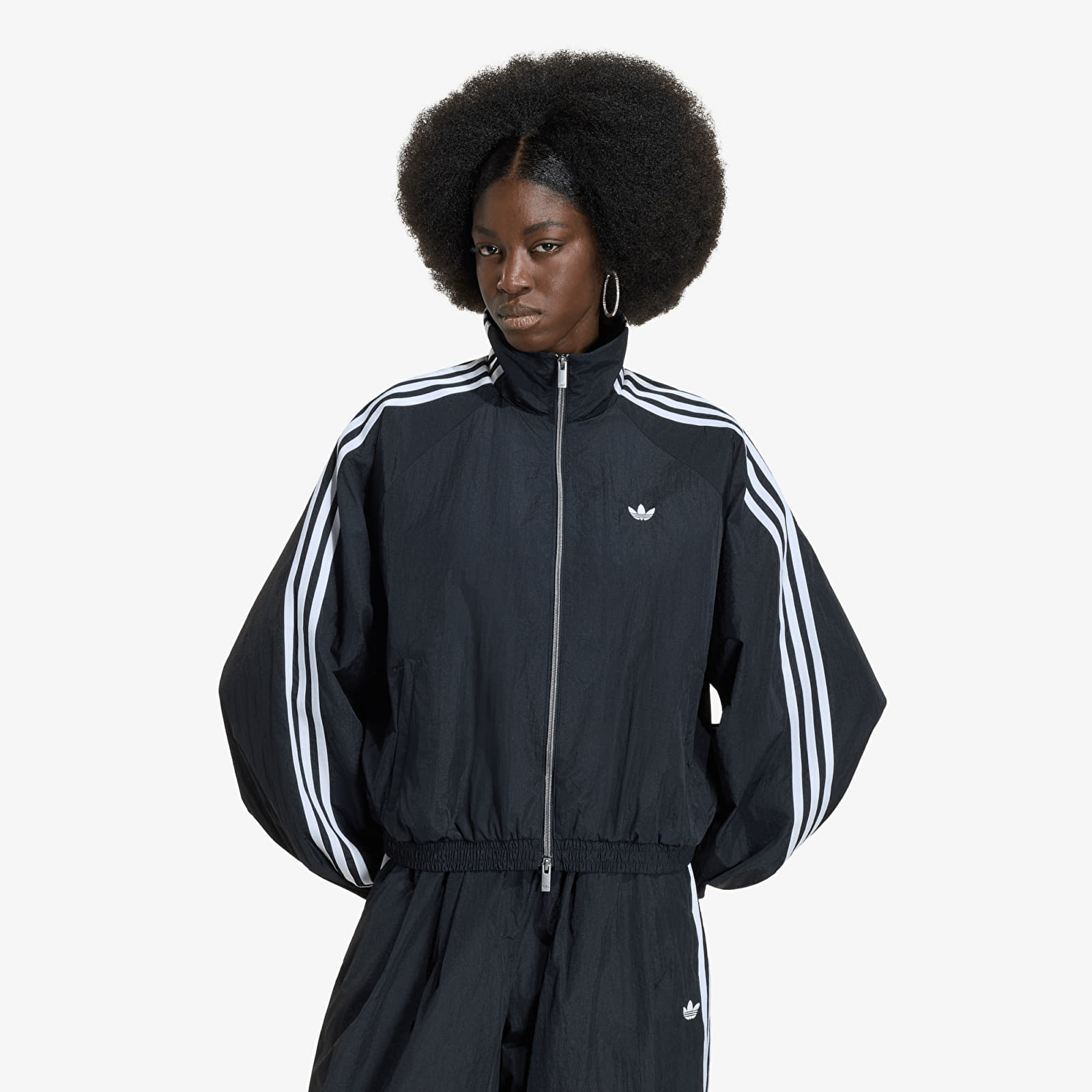 Hoodies für Frauen adidas Adilenium 5.0 Balloon Track Top Black