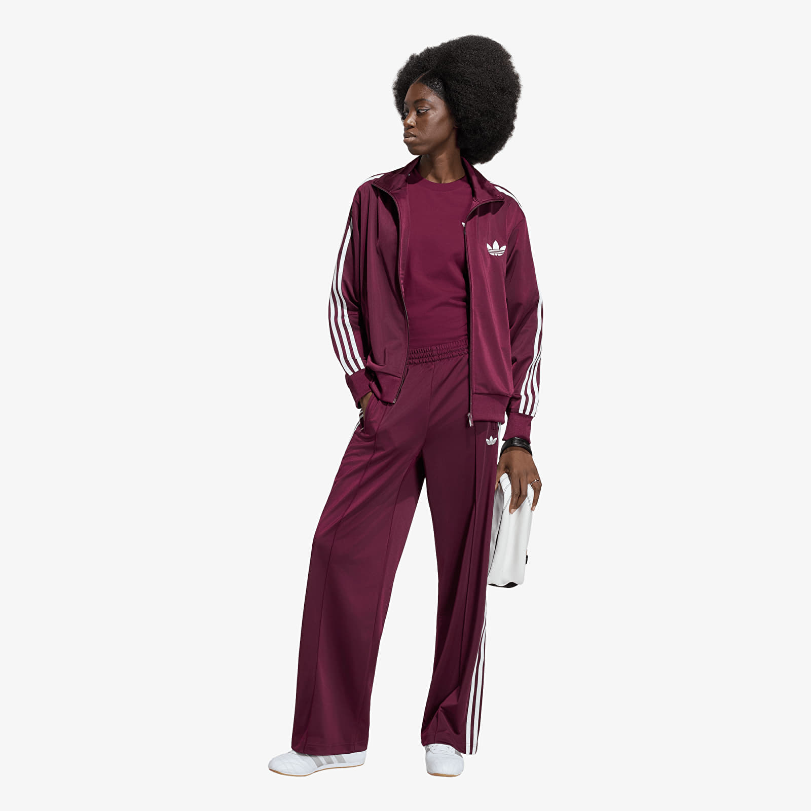 Hoodies and sweatshirts  adidas Firebird Tt Maroon