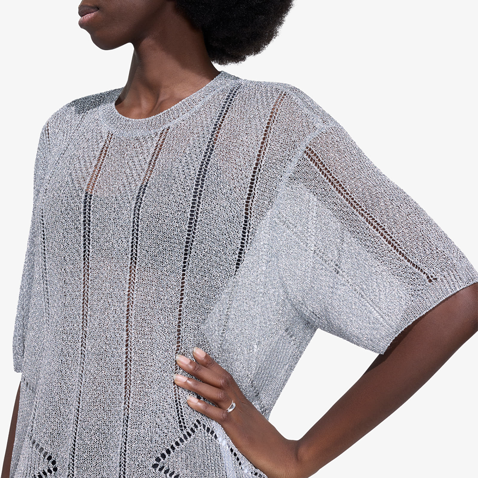 Trikots adidas Adilenium Season 5 Silver Knitted Jersey Antique Silver