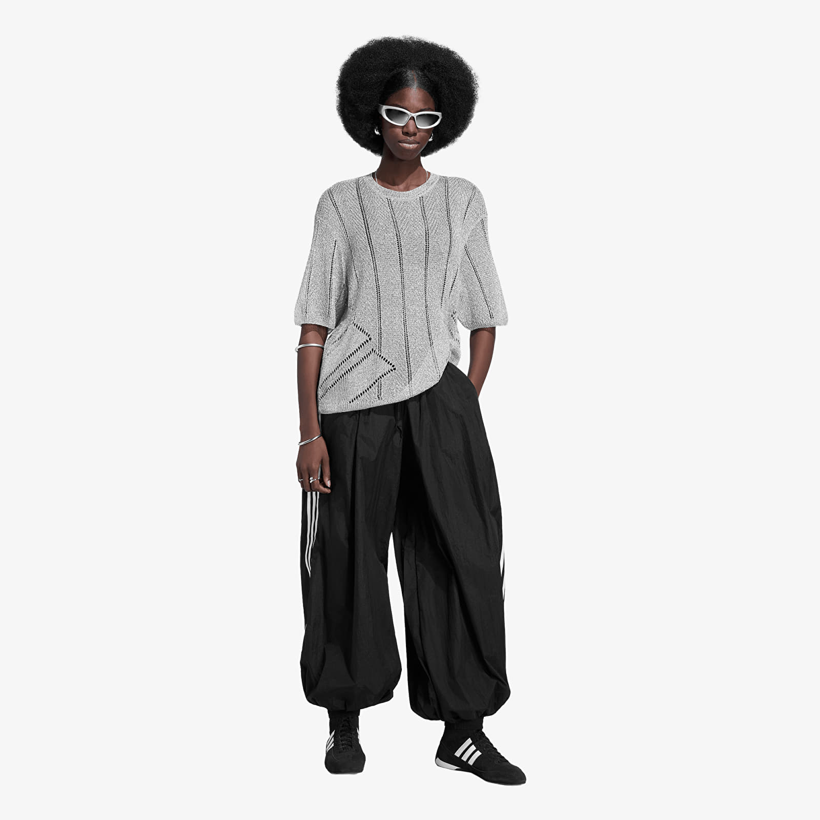 Trikots adidas Adilenium Season 5 Silver Knitted Jersey Antique Silver