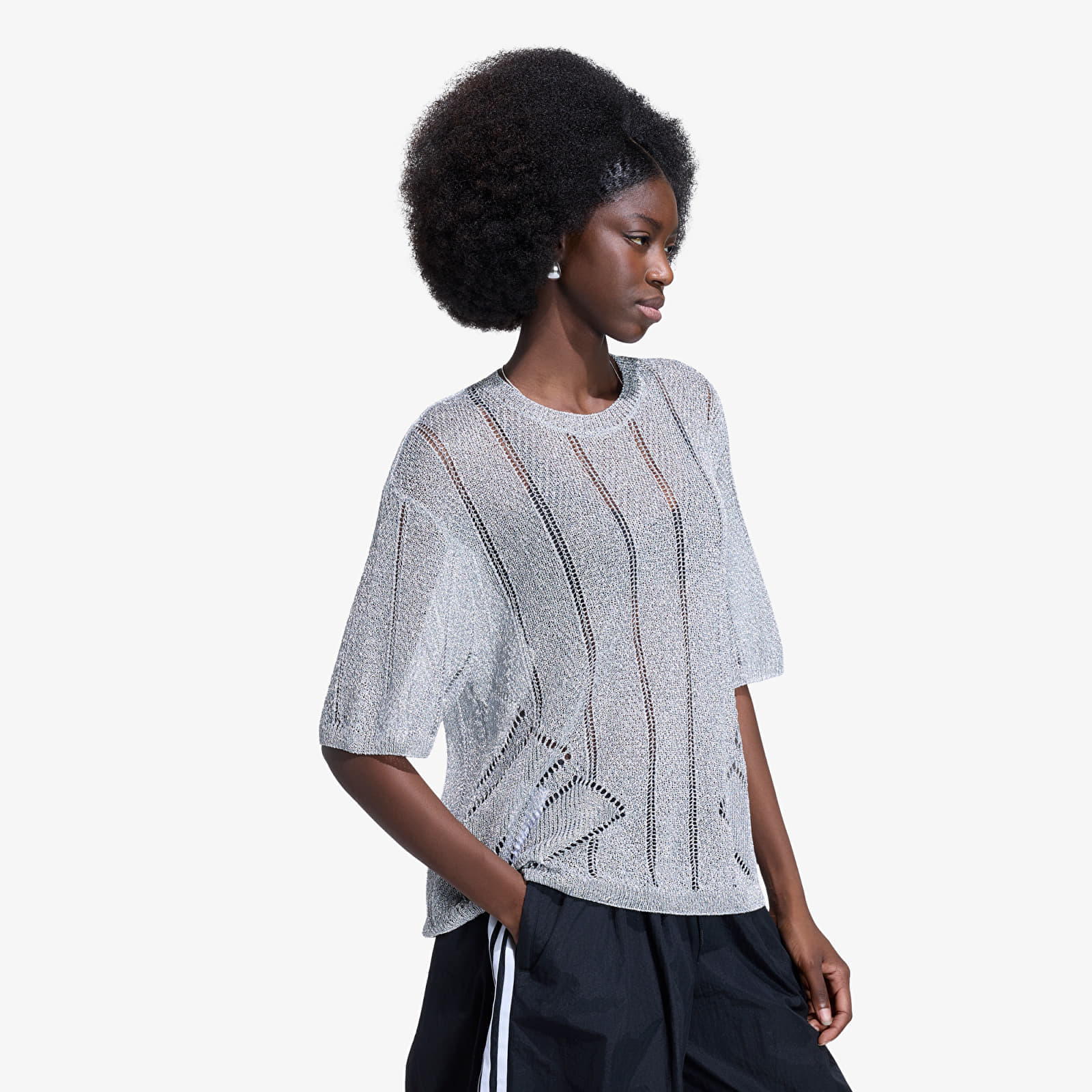 Джърси adidas Adilenium Season 5 Silver Knitted Jersey Antique Silver L