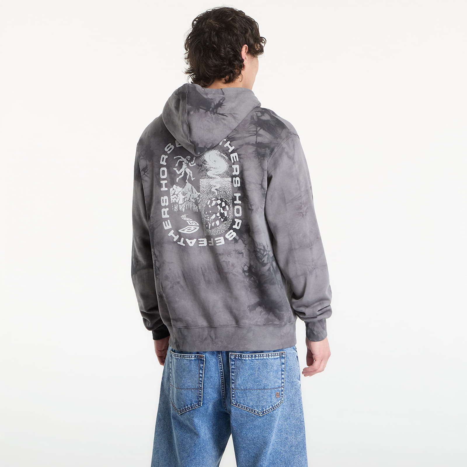 Mikiny Horsefeathers Instinct Sweatshirt Tie Dye