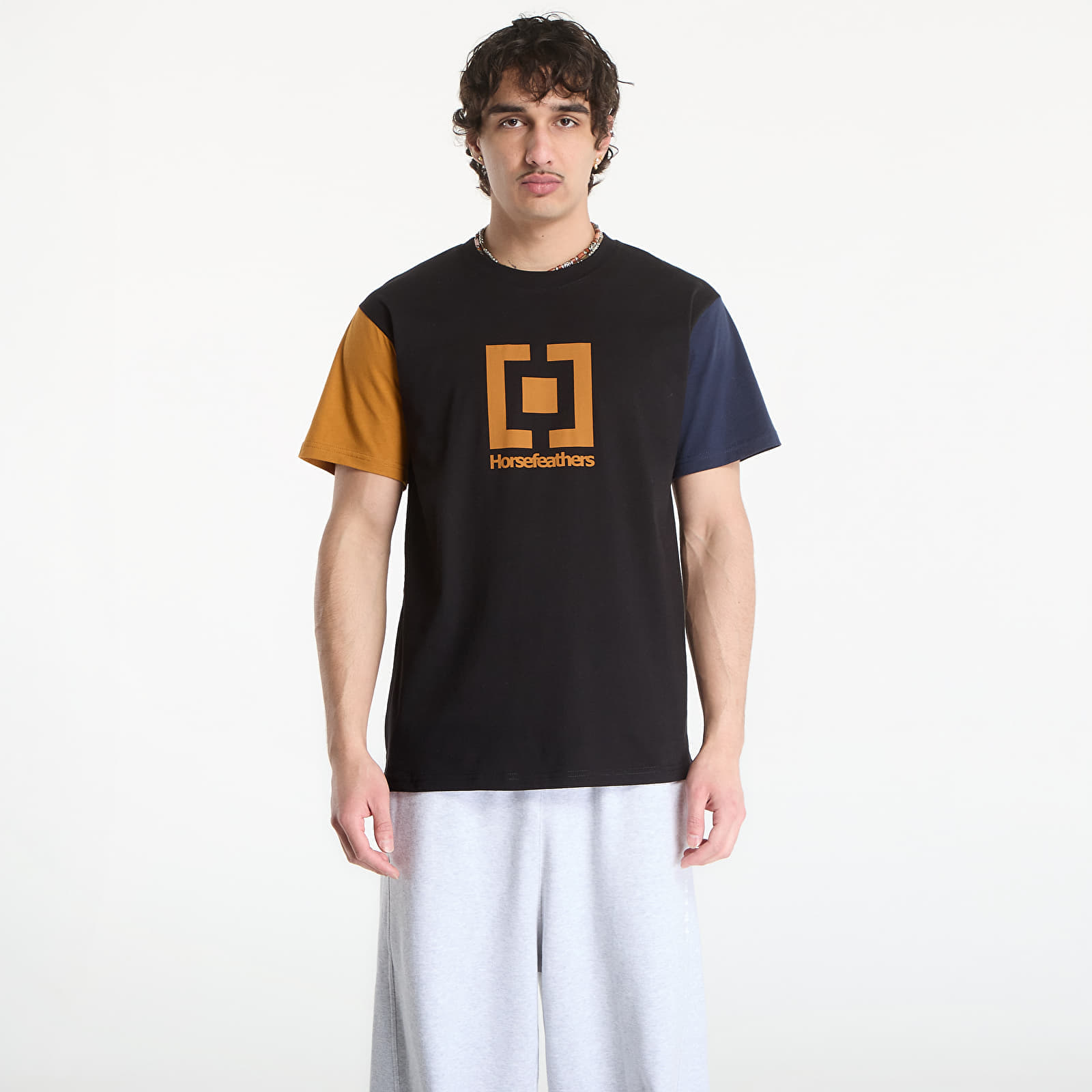 Тениска Horsefeathers Base T-Shirt Multicolor VI M