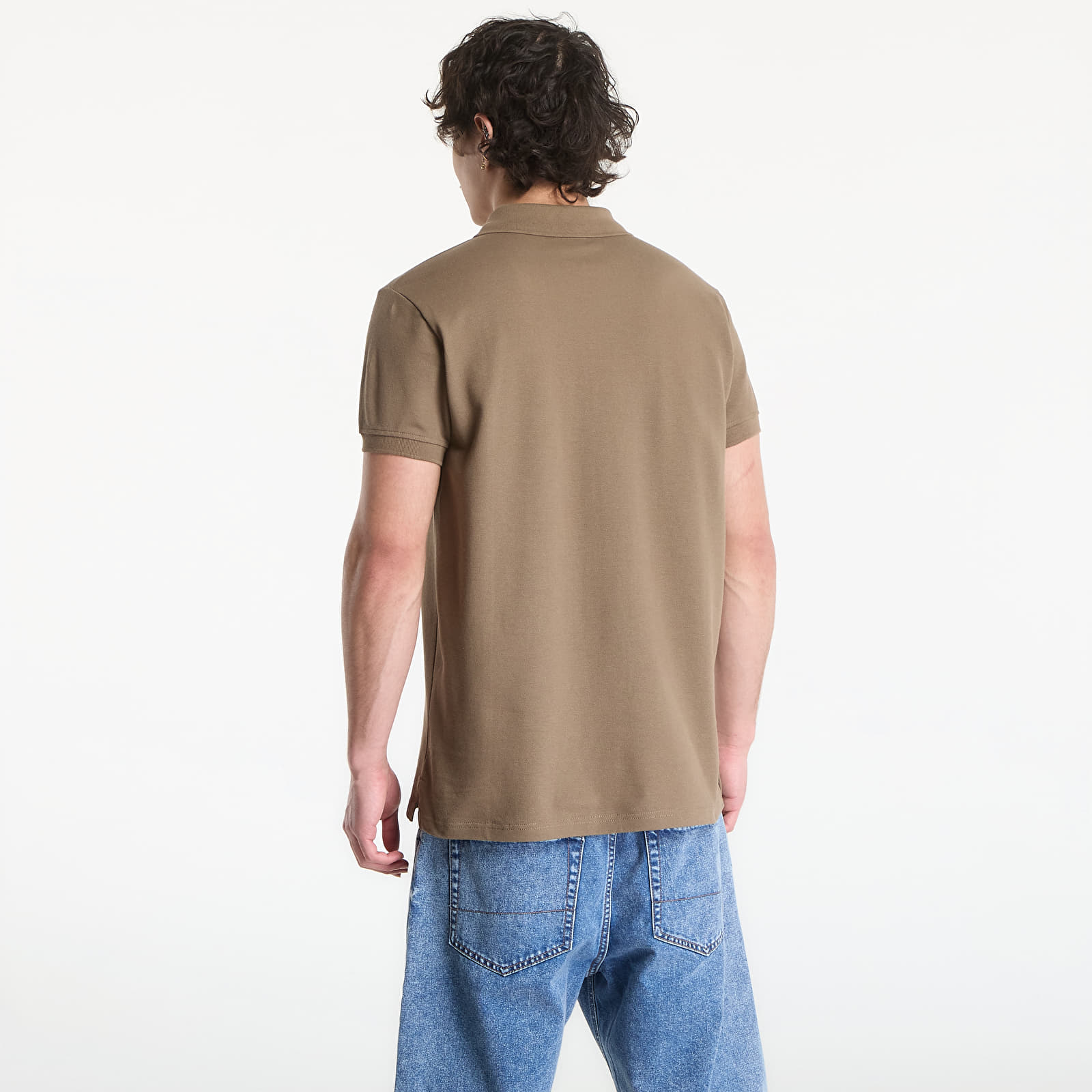 T-shirts för män Horsefeathers Kato Polo T-Shirt Fossil