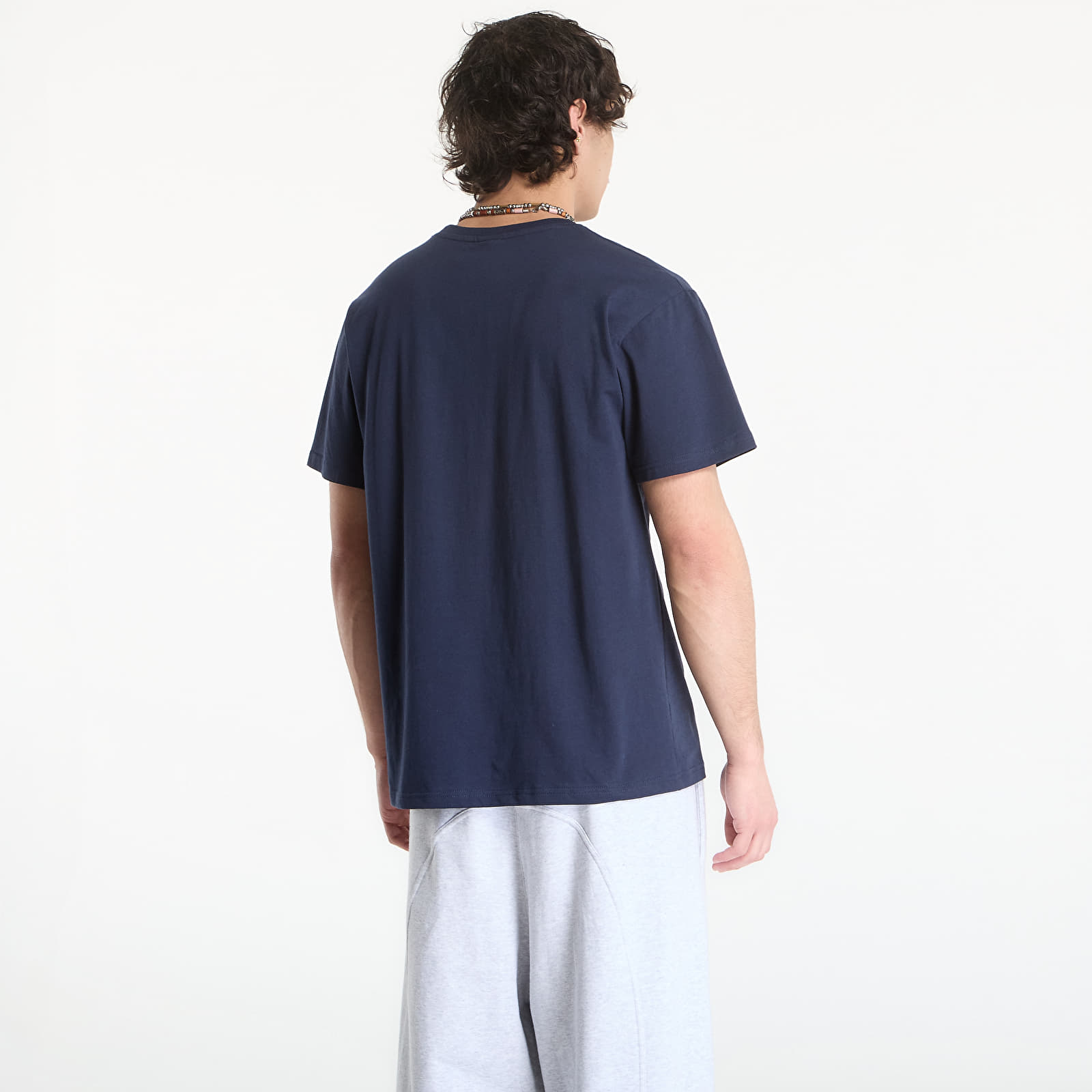 T-shirts för män Horsefeathers Mini Logo T-Shirt Indigo