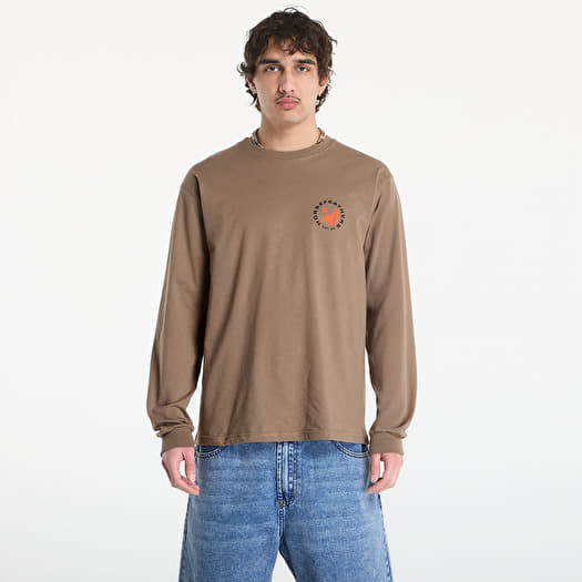 Majice Horsefeathers Altitude Ls T-Shirt Fossil