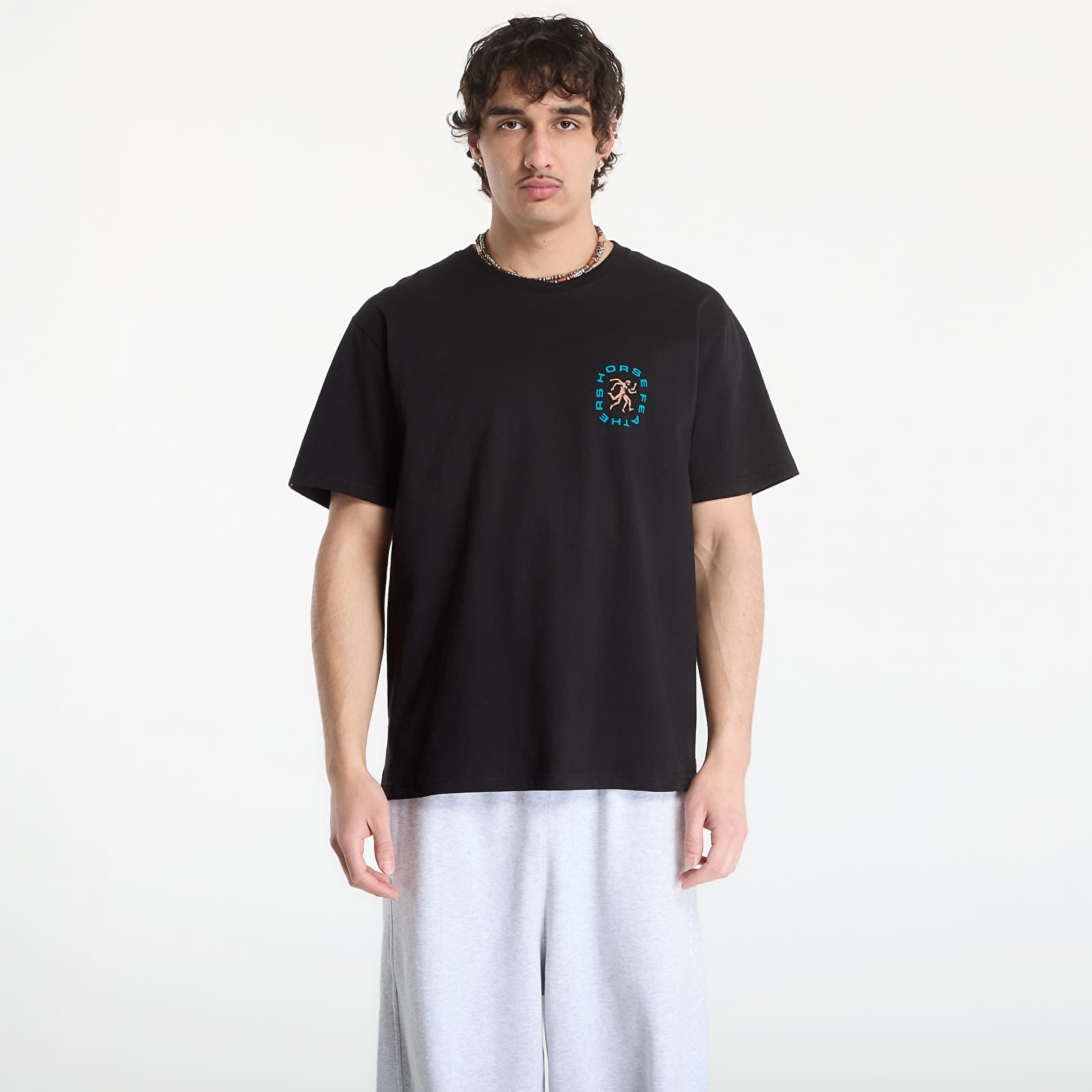 Тениска Horsefeathers Instinct T-Shirt Black XXL