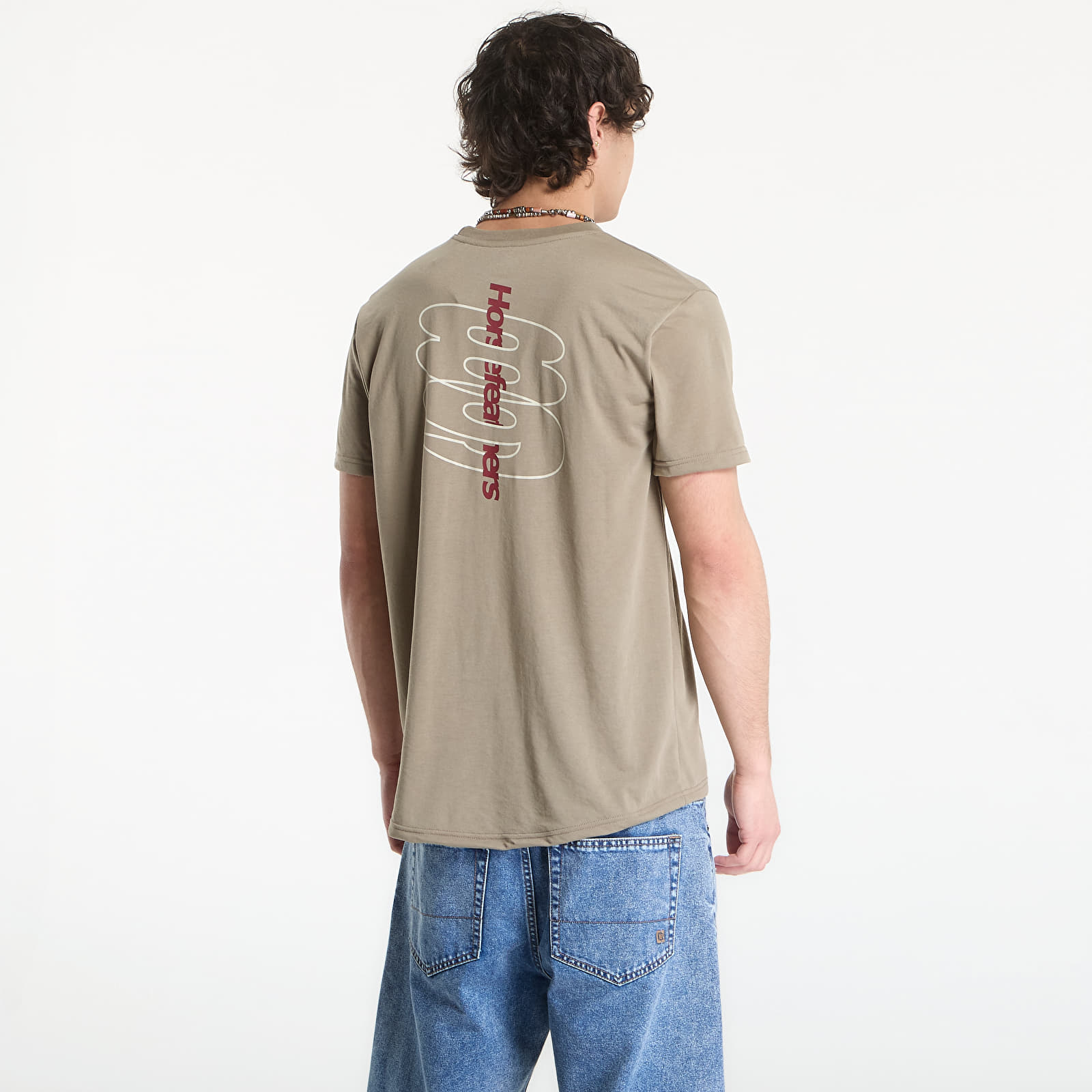 Men's jerseys Horsefeathers Fury Bike Jersey Taupe