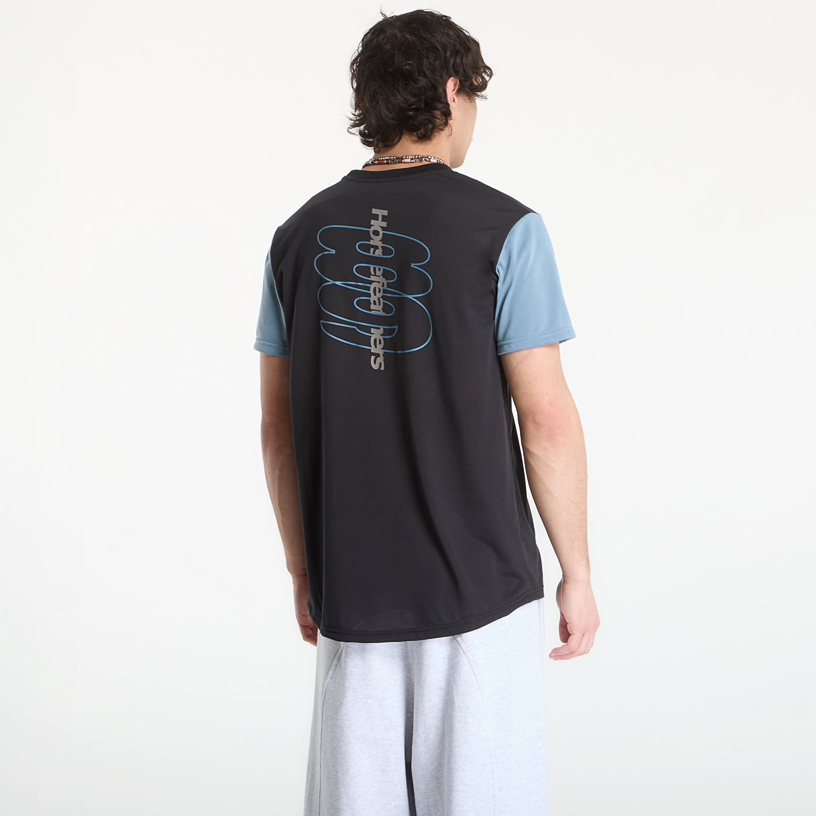 Tričká Horsefeathers Fury Bike Jersey Black/ Citadel